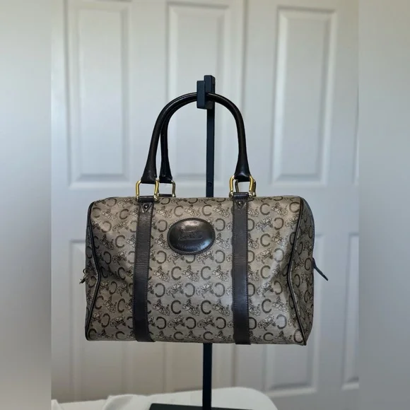 Celine | Bags | Celine Vintage C Macadam Carriage Boston Handbag